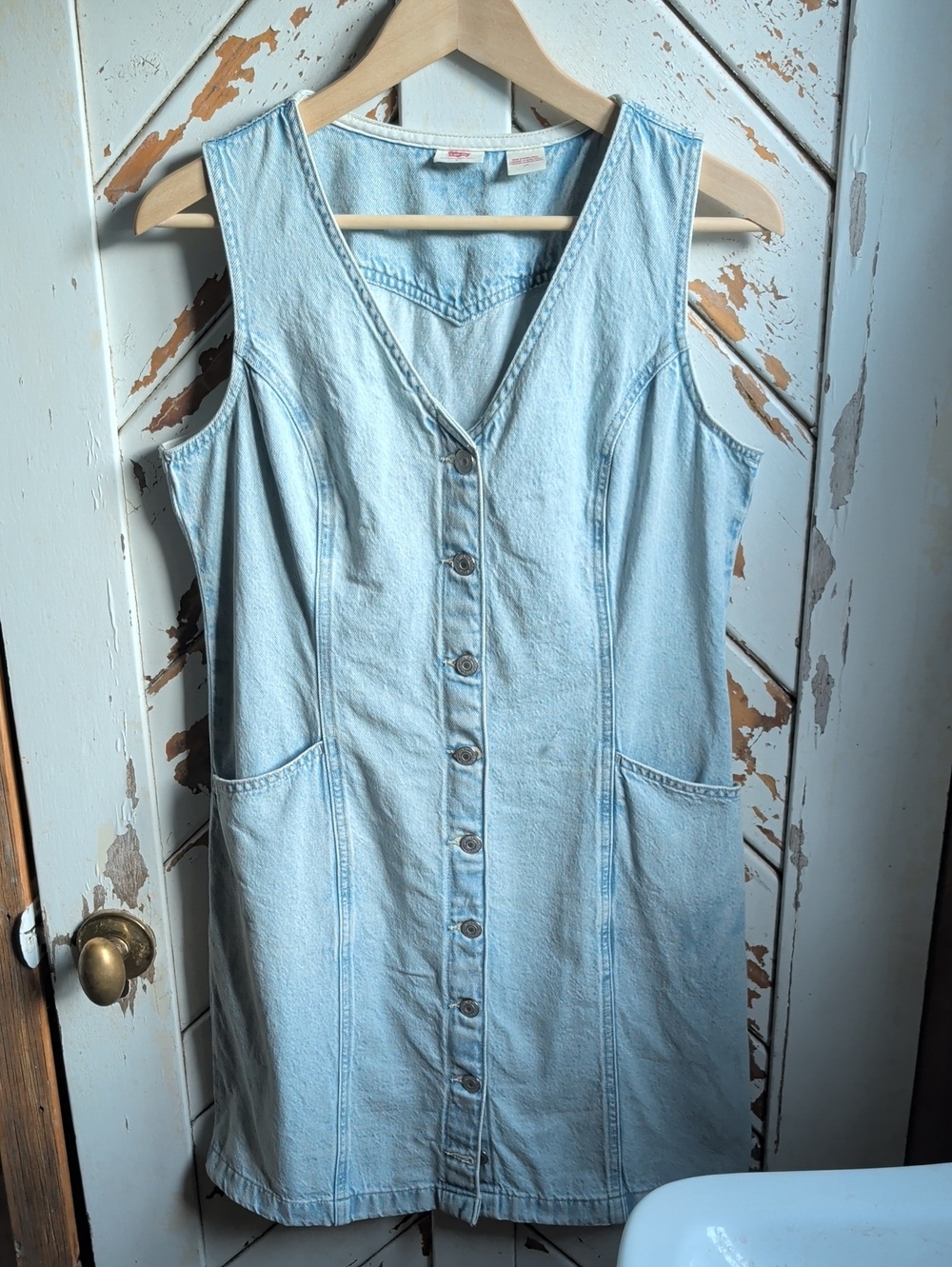 Levi's Denim (Jean) Button Front Dress